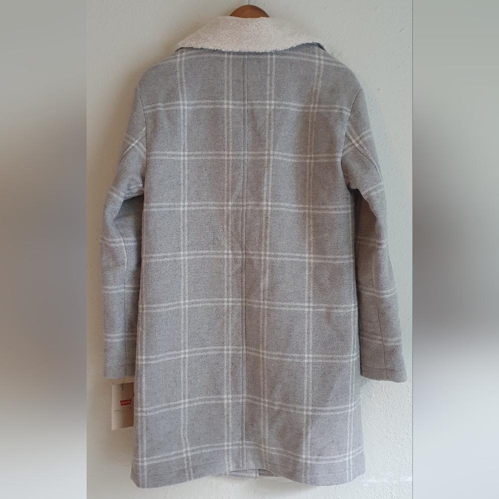 NWT LEVI'S WOOLBLEND COAL XS (CAN FIT S) - Picture 7 of 11